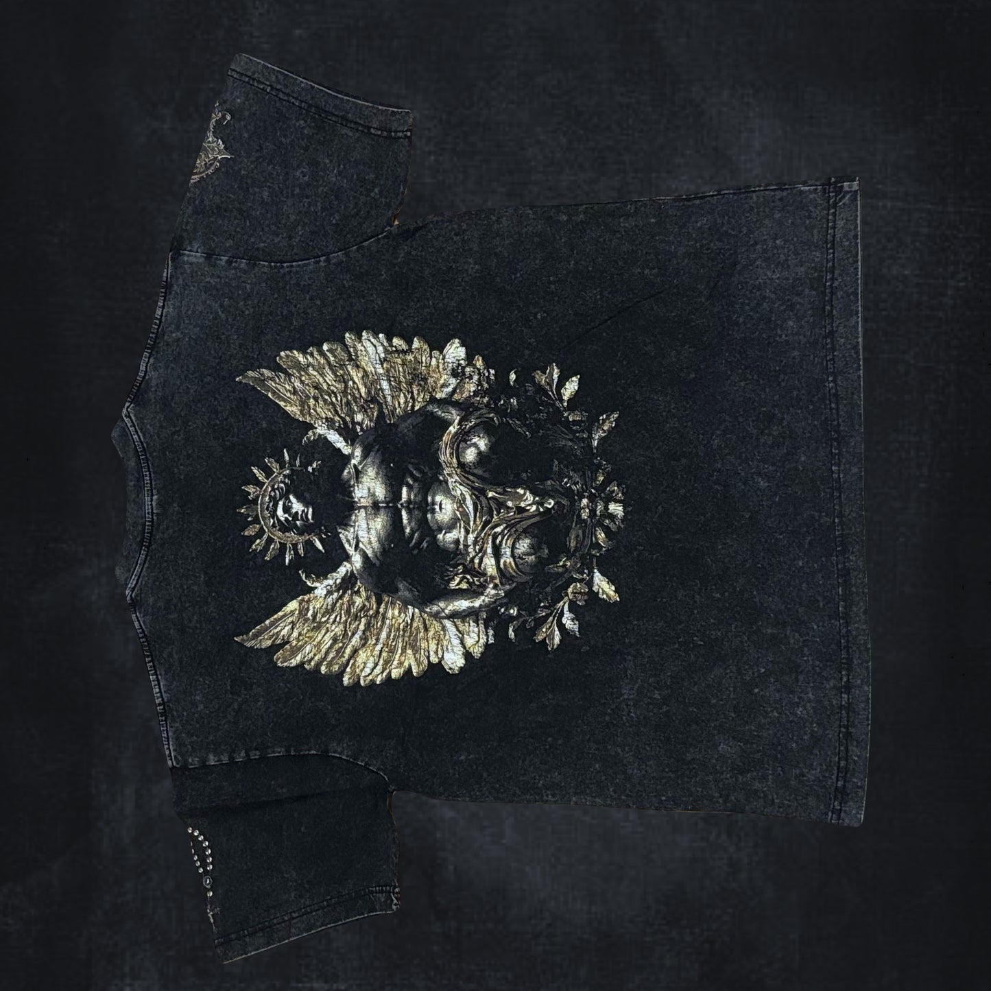 ANCIENT TEE BLACK WASH