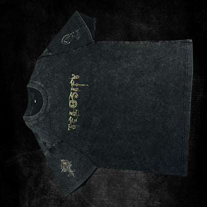 ANCIENT TEE BLACK WASH