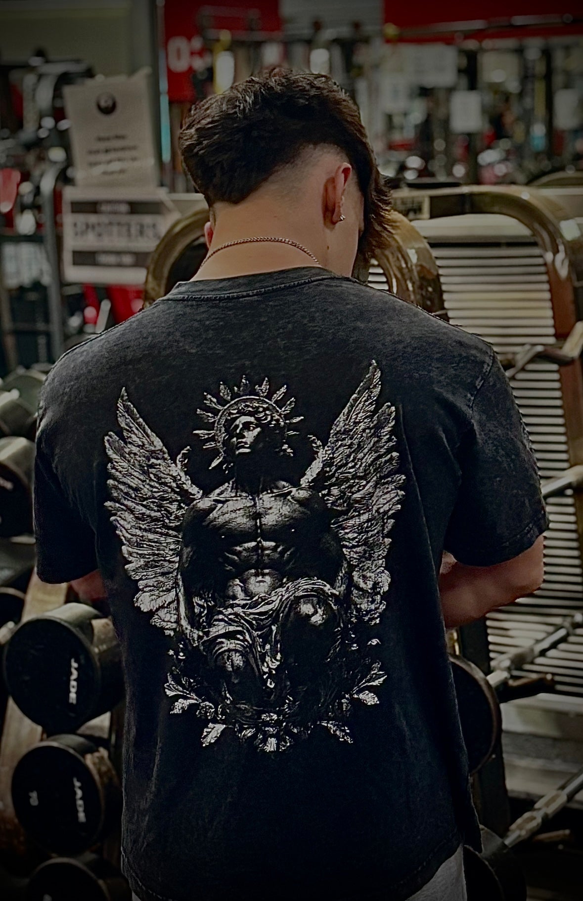 ANCIENT TEE BLACK WASH