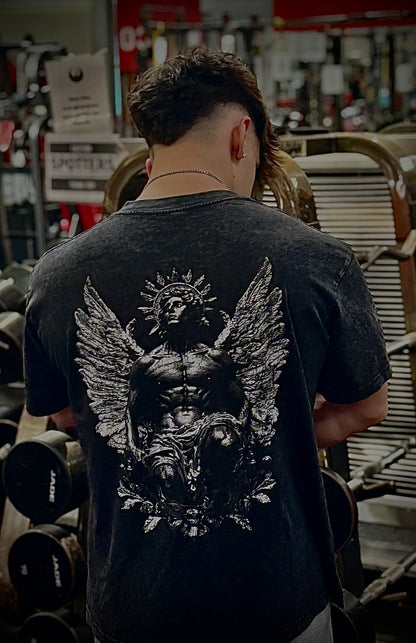 ANCIENT TEE BLACK WASH